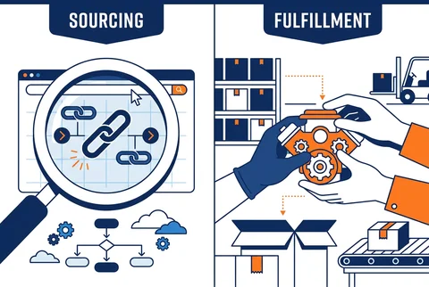 China Auto Parts Sourcing vs Order Fulfillment: What's the Difference?