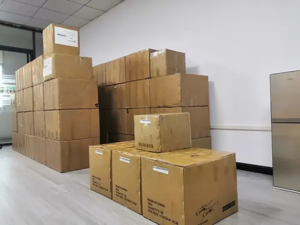 Packed goods ready for shipment