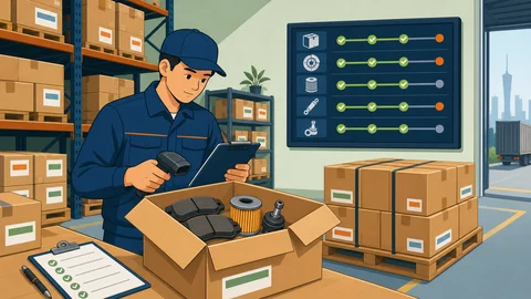 Live Tracking for China Auto Parts Orders: What Importers Can See Before Shipment