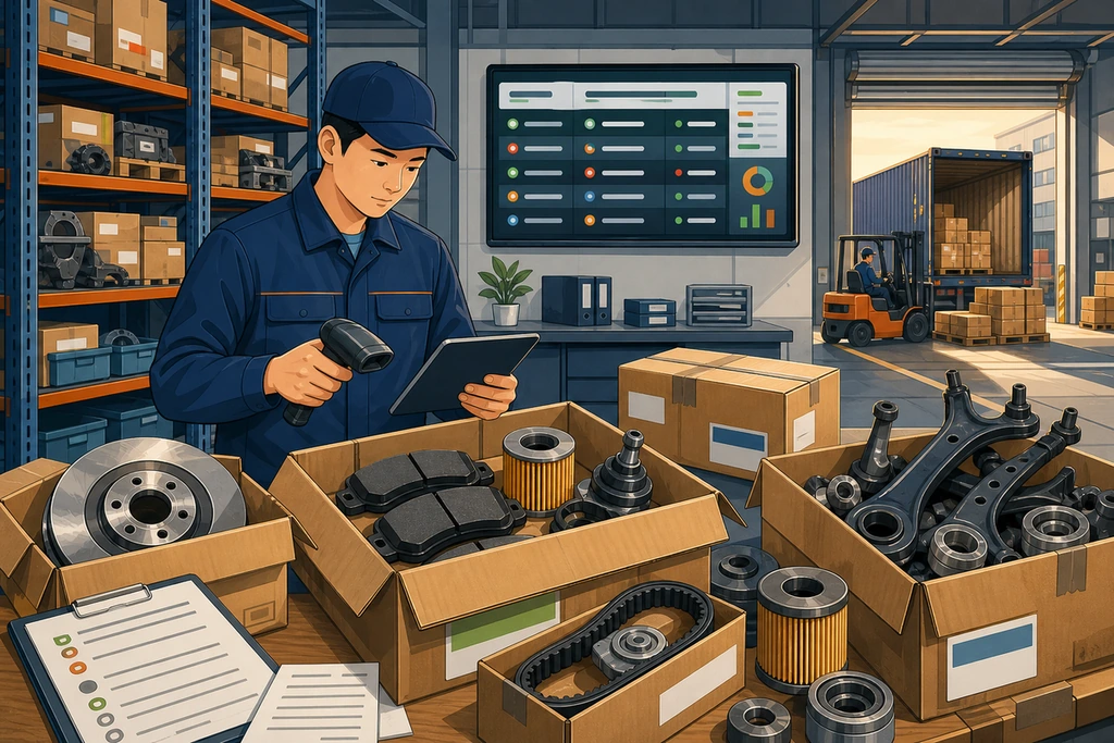 Auto Parts Order Dashboard China: What Importers Should See Before Shipment
