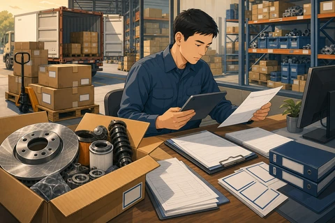 What Export Documents Can a China Fulfillment Partner Prepare for Auto Parts Shipments?