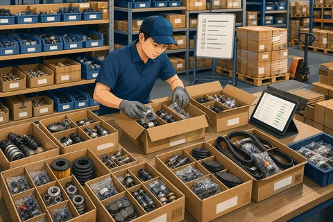 China Fulfillment for Small-Batch, Multi-SKU Auto Parts Orders