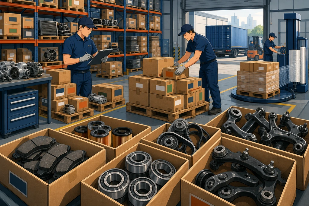 China Auto Parts Consolidation Service for Orders from Multiple Suppliers