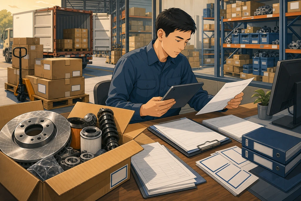 What Export Documents Can a China Fulfillment Partner Prepare for Auto Parts Shipments?