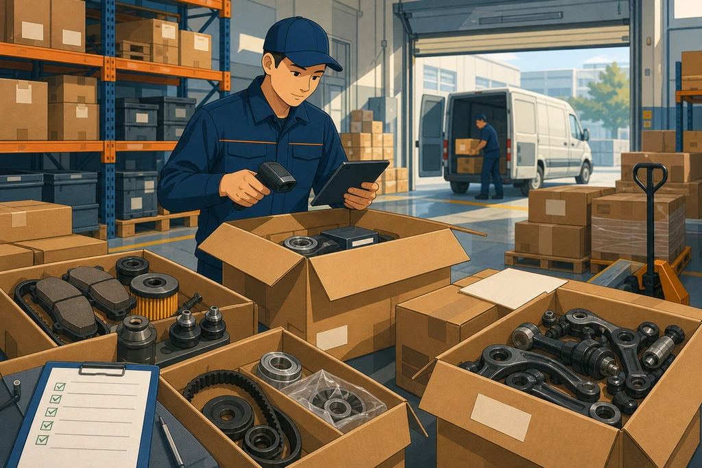 Receiving and Checking Goods from Your Existing Chinese Auto Parts Suppliers