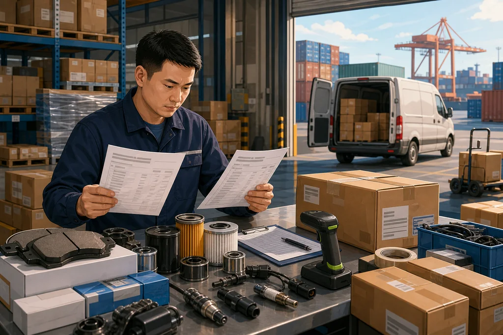 EXW vs FOB for Auto Parts from China: Which Quote Actually Covers More?