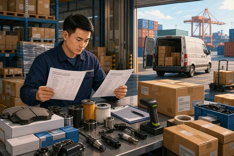 EXW vs FOB for Auto Parts from China: Which Quote Actually Covers More?