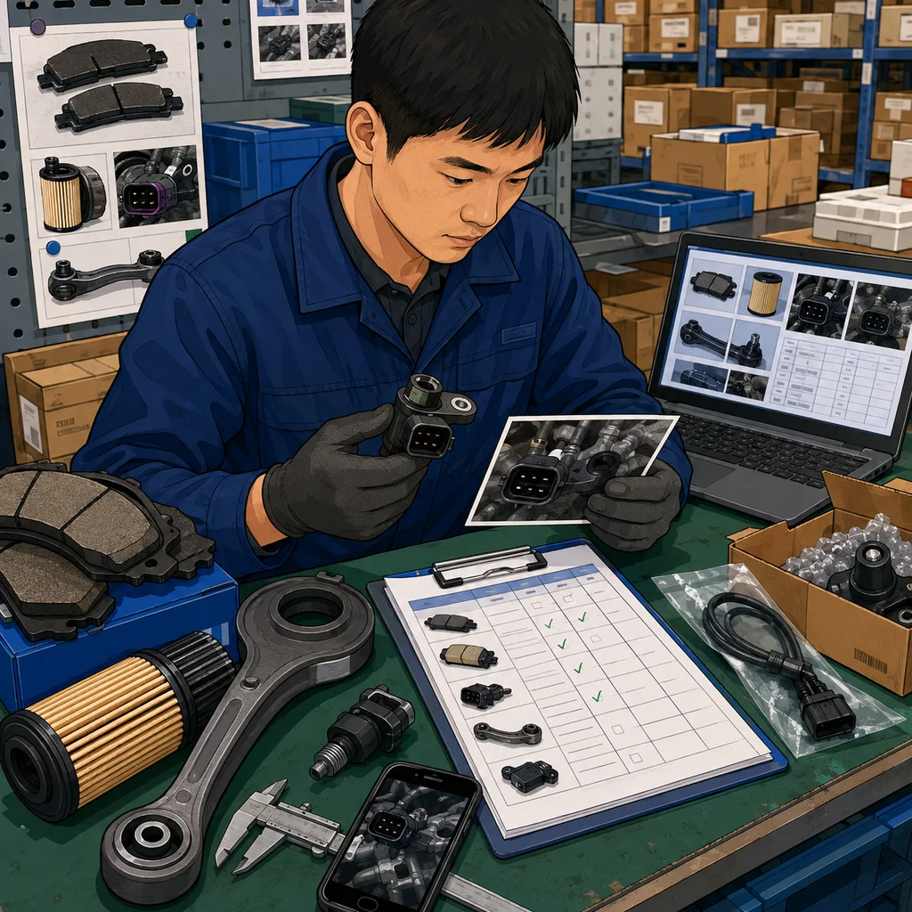 What to Send for a Chinese Auto Parts Quote